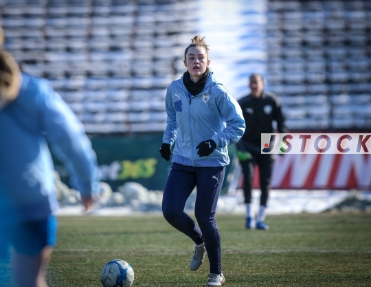 MD-1 training session of the Israel women’s national football team