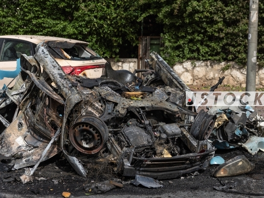 Ramat Gan, Israel, April 04, 2026 – Iranian Cluster Munition Strike Across Central Israel