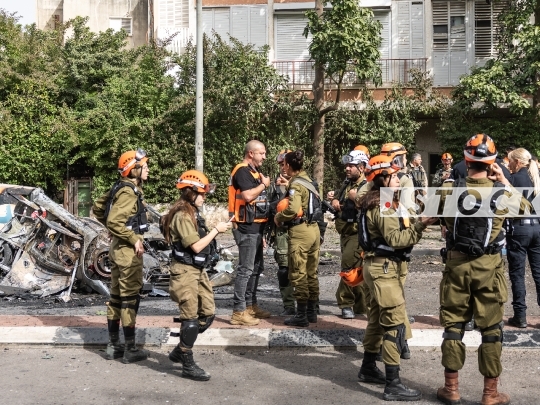 Ramat Gan, Israel, April 04, 2026 – Iranian Cluster Munition Strike Across Central Israel